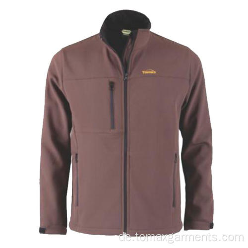 310 g / m², 96% Polyester, 4% Elasthan, Softshell-Jacke